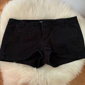 Express black shorts